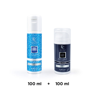 Sada Lubrikant Aqua Delay + Fisting gel 100ml