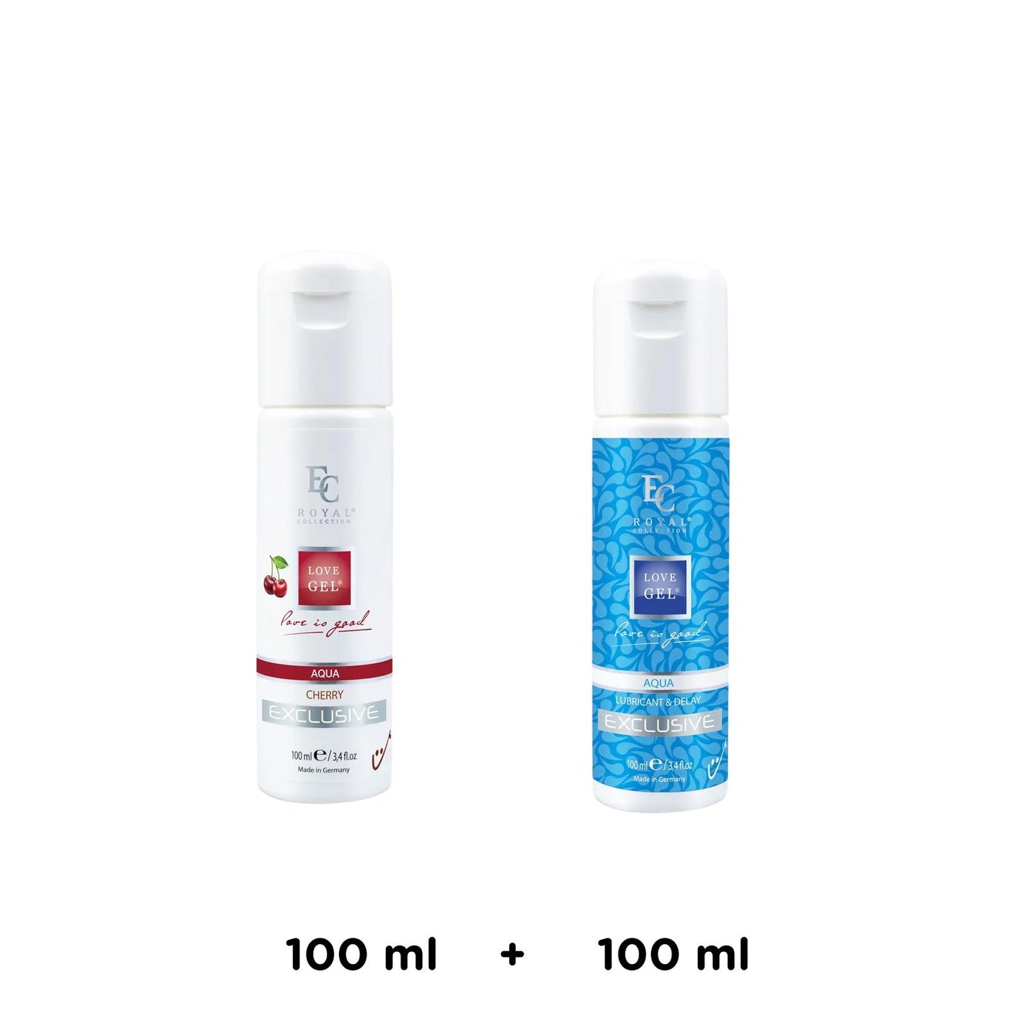 Sada Lubrikanty - Aqua Cherry 100ml + Aqua Delay 100 ml