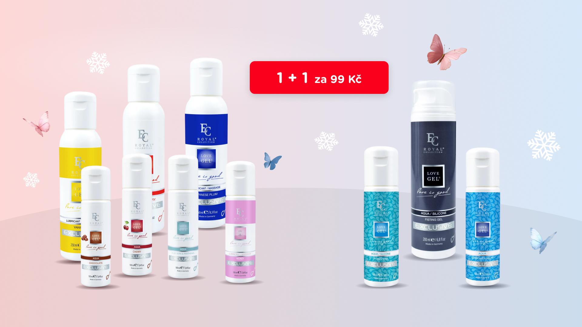 AKCE NA LUBRIKANTY LOVE GEL, KTERÁ ZAHŘEJE!
