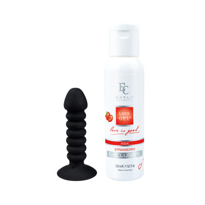 Sada - Anální kolík Andrej a Lubrikant Strawberry 250ml