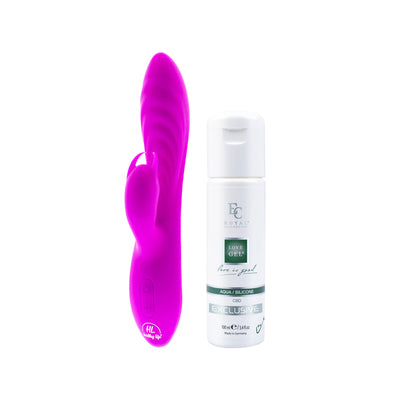 Sada - Vibrátor Diego a Lubrikant CBD 100ml